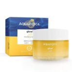 Aqualogica Glow+ Jello Moisturiser with Vitamin C & Papaya for Illuminating Moisturization, Non Sticky & Skin Hydration for Men & Women - For Normal, Dry & Combination Skin -50g - Fast UK Delivery