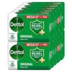 Dettol Original Germ Protection Bathing Bar Soaps - 150g Pack of 10|| Kills 99.99% germs - 1500g - Fast UK Delivery