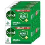 Dettol Original Germ Protection Bathing Bar Soaps - 150g Pack of 10|| Kills 99.99% germs - 1500g - Fast UK Delivery