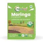 Nutriorg Moringa Powder| Immunity Booster | Good Source of Nutrients - 100gm