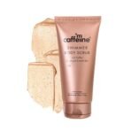 mCaffeine Shimmer Body Scrub With Coffee | For Smooth & Glowing Skin | for both men and women | exfoliating body scrub - 150gm - Fast UK Delivery