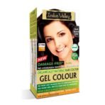 INDUS VALLEY Damage Free Natural Gel Hair Colour for Women | Ammonia & PPD Free Organic Hair Colour with 100% Grey Coverage, Long Lasting Conditioning Hair Color | Dark Brown 3.00-220 ml - Fast UK Delivery
