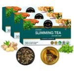 TEACURRY Slimming Tea - Helps with Weight Managerment, Tummy and Ageing (90 Tea Bags) - Fast UK Delivery