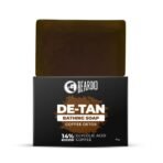 Beardo De-Tan Soap for Men, 75g | Tan Removal and Caffeine Face & Body Soap | Detan With Coffee & 4% Glycolic Acid | For Body & Face | Refreshing Fragrance | For All Skin Types - Fast UK Delivery