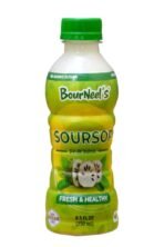 BourNeel's Soursop Sugar Free Fruit Juice 250 ml Pack of 1 | No Added Sugar | Graviola Laxman Phal Fruit Pulpy Juice Drink | High Vitamin C | - Fast UK Delivery