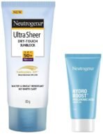 Neutrogena Hydro Boost Hyaluronic Acid Hydrating Gel & Ultrasheer Sunscreen For All Skin Types Spf 50+, Pack Of 1 - Fast UK Delivery