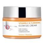 O3+ Vitamin C & Turmeric Glow Gel Cream for Women & Men Turmeric + Rosemary (50gm) - Fast UK Delivery
