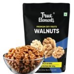 True Elements Walnuts Kernels 200g - 100% Clean and Natural Akhrot | Walnuts without Shell | Premium Dry Fruits for Healthy Diet - Fast UK Delivery