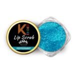 KINDED Lip Sugar Scrub Herbal Natural Essential Oils Exfoliating Balm Polish Scrubber for Men Women Smoked Dry Dark Chapped Lips to Lighten Pigmentation Dead Skin Tan Removal (10 gm) (Peppermint) - Fast UK Delivery