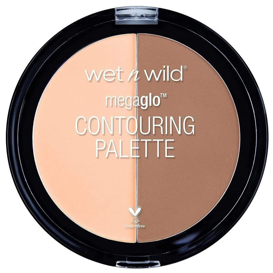 uk61kfxEbRWsL-1-1.jpg Wet n Wild Megaglo Contouring Palette (Contour), Dulce De Leche, Contouring Powder Face Kit | Flawlessly Sculpted Face Paraben & Cruelty-12.5g - Fast UK Delivery - Image 1