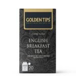 Golden Tips Classic Blend English Breakfast Tea Bags | 20 Tea Bags | 40 Grams - Fast UK Delivery