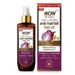 WOW Skin Science Onion Black Seed Hair Oil with Comb - 100mL - Fast UK Delivery