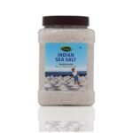 Thanjai Natural 1kg Indian Sea Salt, Aids Digestion, Flatulence, Rich in Iodine, Potassium, Magnesium, Unprocessed Table Salt (Jar) - Fast UK Delivery