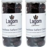 Lagom Gourmet Seedless Safawi Dates 800G|Saudi Arabia Dates|All Natural|No Preservatives|No Added Sugar|Gluten Free|Vegan|Plant Based|Non Gmo|Dates Dry Fruits|Khajur|Khajoor|Khejur - Fast UK Delivery