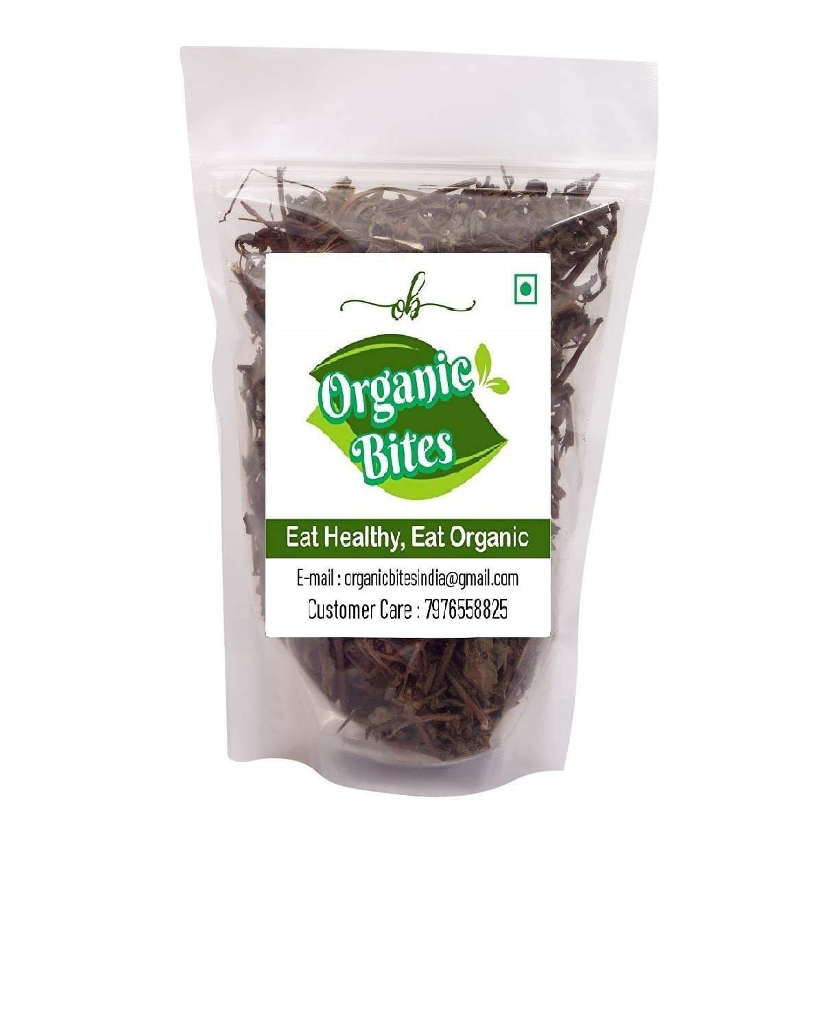 uk61lUNet0zzL-1-1.jpg Organic Bites Dry Bhringraj Leaves I Raw Bhringraj leaves I Whole Bhringraj -200 gm - Fast UK Delivery - Image 1