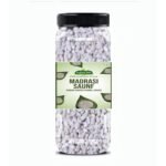 Organic Bites Sugar Coated Fennel Seeds (Madrasi Saunf) - 200 gm (Jar Pack) - Fast UK Delivery