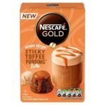 Nescafe Sticky Toffee Pudding Latte Instant Coffee Beverage 7 x 20 g, 140 g - Fast UK Delivery