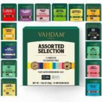 VAHDAM, Assorted Tea Sampler (15 Different Variety in Individually Wrapped Pyramid Tea Bags) Long Leaf Premium Teas I Tea Gift Set I Valentines Day Tea Gift Ideas for Tea Lovers - Fast UK Delivery