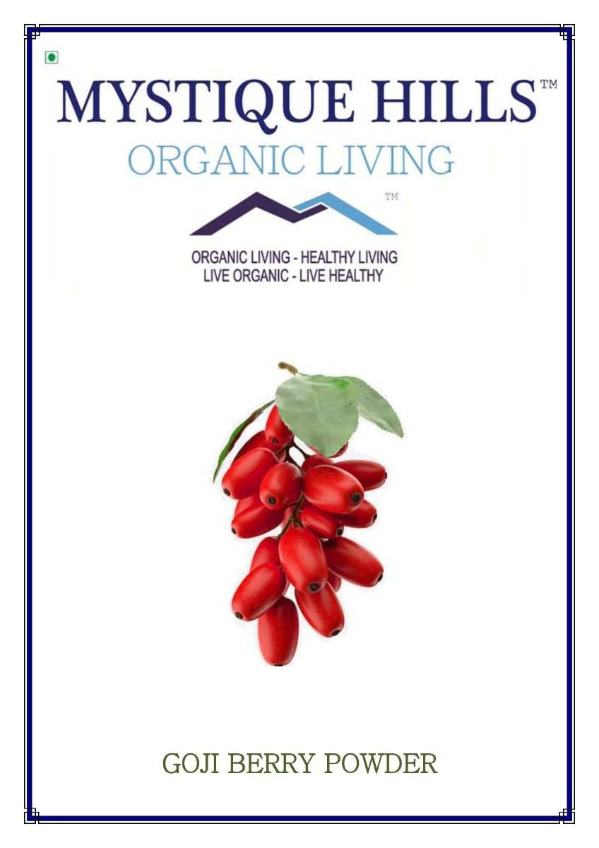 uk61lmisTVXL-1.jpg Mystique Hills Gojiberry Powder, Matrimony vine (100 g) - Image 1