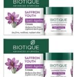 Biotique Saffron Youth Dew Ageless Moisturizer (100 g) - Fast UK Delivery