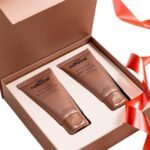 mCaffeine Cover me in Stardust Shimmer Gift Kit Set For Women & Men With Natural Skin Care Products | Gift Set for Birthday, Anniversary | Valentine Gift Set for Her | Special Occasion | New Year Premium & Luxurious Gift Box - Fast UK Delivery