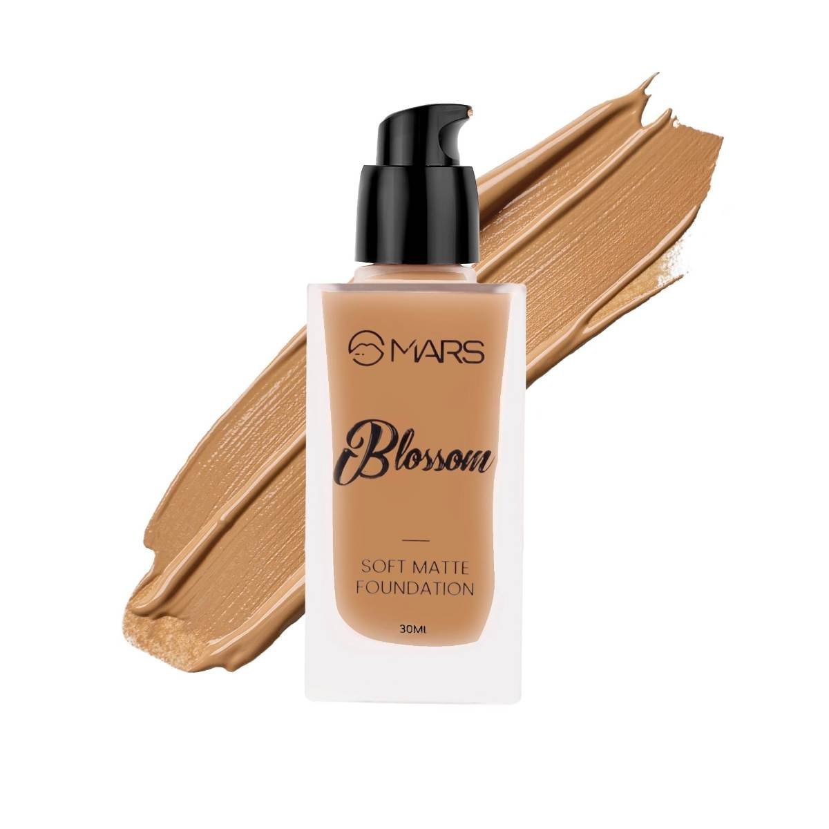 uk61mEAisnHZL-1-1.jpg MARS Blossom Soft Matte Full Coverage Foundation Lotion For All Skin Types|Blendable&Buildable|Flawless Base Foundation For Face Makeup(30 Ml)(06-Sand Beige),Pack Of 1 - Fast UK Delivery - Image 1