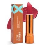 Just Herbs Ultra Matte Bullet Lipstick Nourishing Non Drying and Long Stay Lipsticks for Women 4 g (Dreamy Rose) - Fast UK Delivery