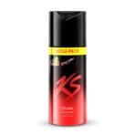 KamaSutra Spark Deodorant Spray for Men, 145g/220ml - Fast UK Delivery