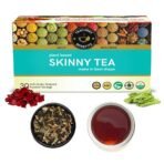 Teacurry Skinny Tea (30 Tea Bags, 1 Month Pack) - Helps With Weight Management, Metabolism - Get Skinny Fit Slimmer Body Naturally - Fast UK Delivery