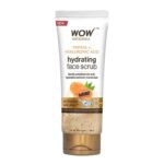 WOW Skin Science Papaya and Hyaluronic Acid Hydrating Face Scrub | Gently Exfoliates | Unclogs Pores | Removes Dead Skin Cells | Improves Skin Elasticity | Hydrates & Moisturize Skin| 100 gms - Fast UK Delivery