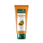 Biotique Papaya Tan Removal Brightening & Revitalizing Face Scrub | Gentle Exfoliation | Smooth and Clear Complexation | 100% Botanical Extracts| Suitable for All Skin Types | 100g - Fast UK Delivery