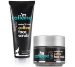 mCaffeine Tan Removal Kit with Face Scrub & Face Mask | Sunday Routine For Face Clean - Up | For Men & Women | Combo for All Skin Types | Pack of 2 - Fast UK Delivery