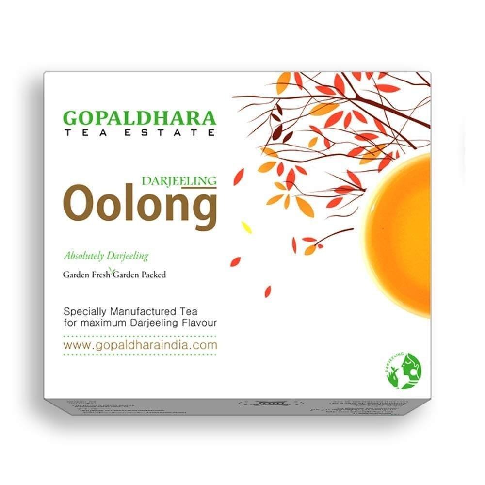 uk61nRtpegUvL-1-1.jpg Gopaldhara Darjeeling Tea High Mountain Summer Oolong 125 grams Paper Box - (Premium Series) Fresh Second Flush Black Tea - Highest Elevation 7000Ft. - Fast UK Delivery - Image 1