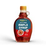 Abbie's Pure Maple Syrup,334.6 G (250 Ml)Non Gmo,Gluten Free,Natural Sweetned,Product Of Canada,Grade A,Good For Pancakes,Waffles,Oatmeal,Coffee,Tea,Granola,Frosting,Marinade Dressing,Liquid - Fast UK Delivery