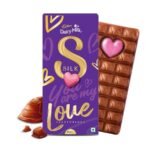 Cadbury Dairy Milk Silk Valentine's Heart Blush Chocolate Bar Gift Pack, 250 g - Fast UK Delivery