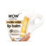 WOW Skin Science Vanilla Latte Lip Balm | Softens & Protects Dry Lips | Long Lasting Moisturisation | 16hrs Dryness Relief | 4g - Fast UK Delivery