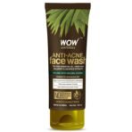 WOW Skin Science Anti Acne Neem Face Wash | Neem Leaf Extract, Salicylic Acid, Tea Tree Oil | For Pimples | All Skin Types | Bright, Clear Skin | Paraben & Sulphates Free | 100 ml - Fast UK Delivery