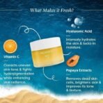 Aqualogica Glow+ Jello Moisturiser with Vitamin C & Papaya for Illuminating Moisturization, Non Sticky & Skin Hydration for Men & Women - For Normal, Dry & Combination Skin -50g - Fast UK Delivery - Image 5