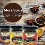 Rooted Peepul Artisanal Biryani Masala, Chola Masala, Sambar Masala|less Chilli More Spice| (75g X 3) - Fast UK Delivery - Image 3