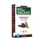 INDUS VALLEY Organic Shikakai Powder for Frizzy, Soft & Shiny Hair | Acacia Concinna For Hair Care | Strengthening, Nourish, Conditioner & Cleanser - (100G) - Fast UK Delivery