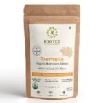 Rooted Actives Tremella Mushroom Extract (45 g) |Beauty, Skin Glow, Collagen booster, Hyalyronic acid, Hydration| USDA Organic, 45% Beta Glucans - Fast UK Delivery