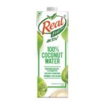 DABUR Real Activ Coconut Water Tetrapack - 1L | Hydrating Coconut Water | No Added Flavour & Sugars | Tasty and Nutritious - Fast UK Delivery