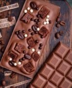 Konfiz 2M Milk Chocolate Compound Slab Perfect For Baking,Cake Decorating,Topping,Molding&Dipping(Pack Of 2,500 Gm) - Fast UK Delivery - Image 7