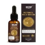 WOW Skin Science Retinol Face Serum - Oil Free - Skin Plumping, Boost Collagen, Anti Acne, Anti Aging, Restoration - No Parabens, Silicones & Mineral Oil, 30 ml - Fast UK Delivery