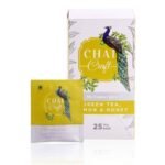 Chai Craft Green Tea-Lemon and Honey Flavour, Classic Taste, Rich flavour - (25 Tea Bags) - Fast UK Delivery