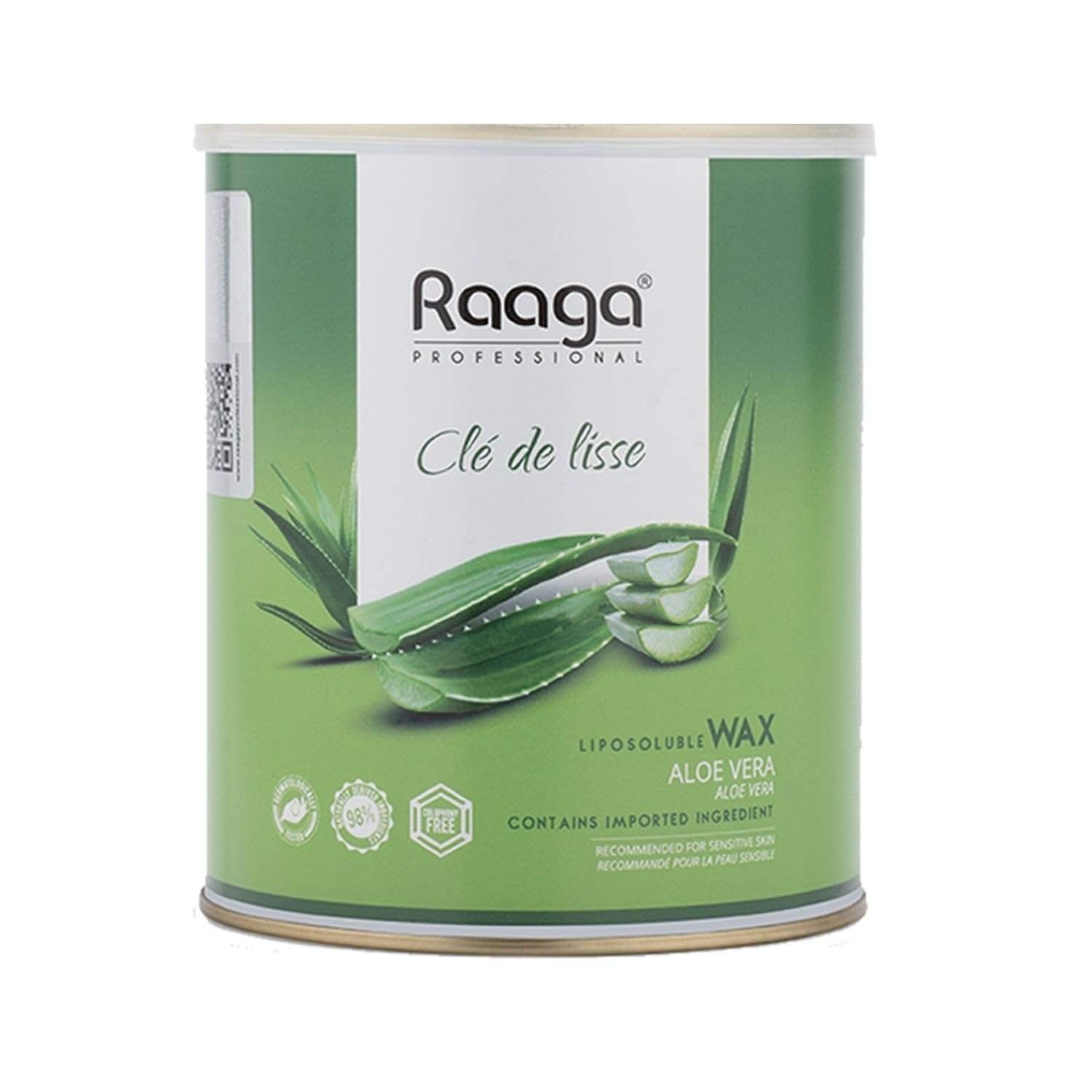 uk61p1dSarTTL-1-1.jpg Raaga Professional Liposoluble Body Wax | Aloe Vera (Contains Imported Ingredient) | Dermatologically Tested, Colophony Free | For Sensitive Skin (800 ml) - Fast UK Delivery - Image 1