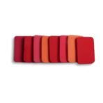 Colorbar Fair & Square Foundation Sponges II Pack of 8 latex-free sponge II Evenly blend mousse, cream, liquid, & compact foundation - Fast UK Delivery