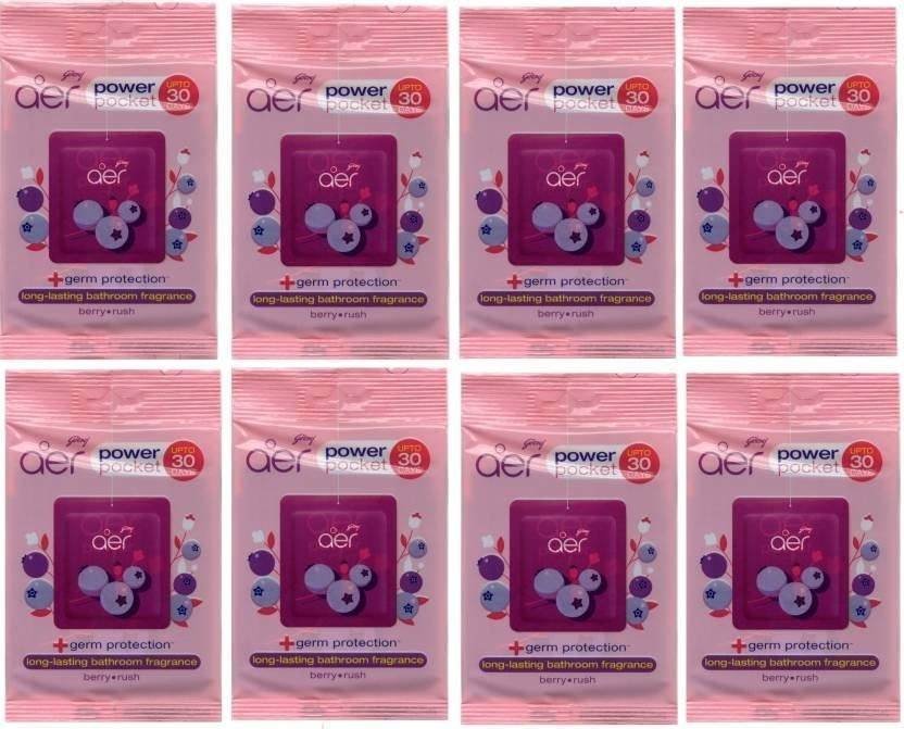uk61p7QmKW7L-1.jpg Godrej Aer Pocket BERRY RUSH (8 x 1 Units) - Fast UK Delivery - Image 1
