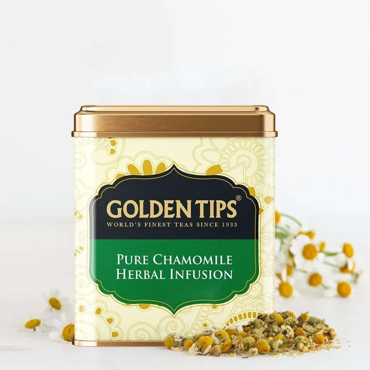 uk61pBE0sS9eL-1-1.jpg Golden Tips Pure Chamomile Herbal Infusion, 75g - Fast UK Delivery - Image 1