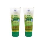 Ayouthveda Neem & Moringa Skin Purifying Face Wash For Acne & Pimples | Remove Excess Oil & Pulls Out Deep-Seated Dirt & Impurities (Pack of 2: 50g each) - Fast UK Delivery
